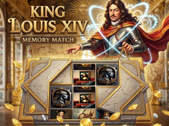 เกม King Louis XIV Memory Match