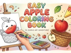 เกม Easy Apple Coloring Book