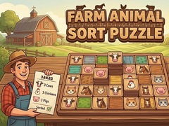 เกม Farm Animal Sort Puzzle