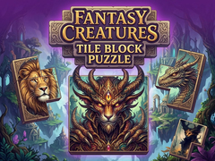 เกม Fantasy Creatures Tile Block Puzzle