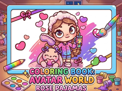 เกม Coloring Book: Avatar World Rose Pajamas