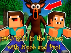 เกม 99 Nights in the Forest with Noob and Pro!