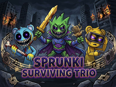 เกม Sprunki Surviving Trio