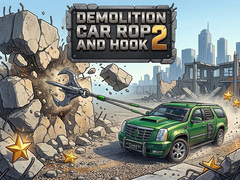 เกม Demolition Car Rope and Hook 2