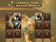 เกม Animal Tiger Memory Match