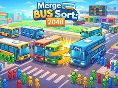 เกม Merge Bus Sort: 2048