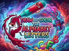 เกม Draw and Color the Alphabet Letters