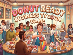 เกม Donut Ready Business Tycoon Game