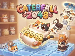 เกม Caterfall 2048