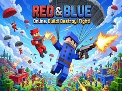 เกม Red & Blue: Online. Build! Destroy! Fight!