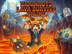 เกม Brainrots Lava Survive Online