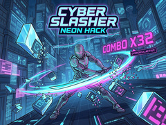 เกม Cyber Slasher: Neon Hack