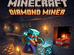 เกม Minecraft Diamond Miner
