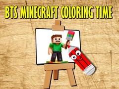 เกม BTS Minecraft Coloring Time