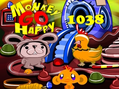 เกม Monkey Go Happy Stage 1038