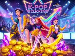 เกม K-pop. Clicker