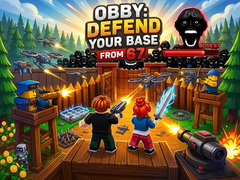 เกม Obby: Defend your base from 67