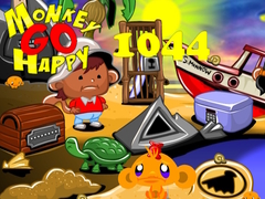 เกม Monkey Go Happy Stage 1044