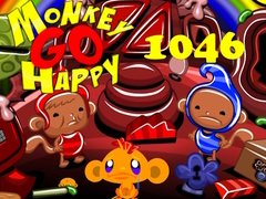 เกม Monkey Go Happy Stage 1046
