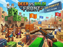 เกม Deer Vs Baldi: Front