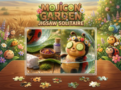 เกม Mojicon Garden Jigsaw Solitaire!