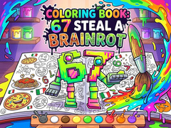 เกม Coloring Book: 67 Steal A Brainrot