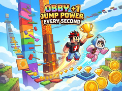 เกม Obby +1 Jump Power Every Second