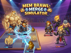 เกม Mem Brawl: Merge Simulator