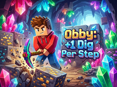 เกม Obby: +1 Dig Per Step