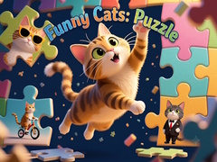 เกม Funny Cats: Puzzle