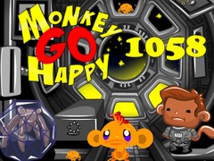 เกม Monkey Go Happy Stage 1058