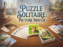 เกม Puzzle Solitaire Picture Match
