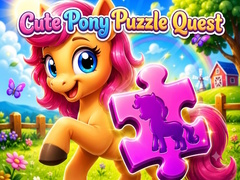 เกม Cute Pony Puzzle Quest