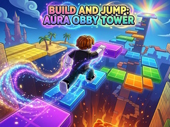 เกม Build and Jump: Aura Obby Tower