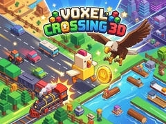 เกม Voxel Crossing 3D