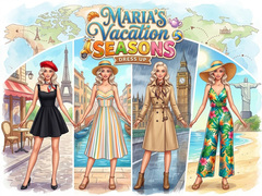 เกม Maria's Vacation Seasons Dress Up