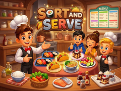 เกม Sort and Serve