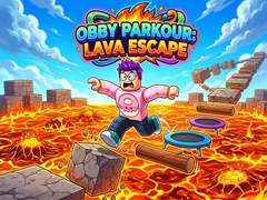 เกม Obby Parkour: Lava Escape