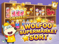 เกม Wolfoo Supermarket Sort