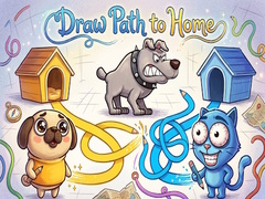 เกม Draw path to home