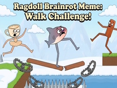 เกม Ragdoll Brainrot Meme: Walk Challenge!