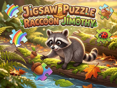 เกม Jigsaw Puzzle: Raccoon Jimothy 