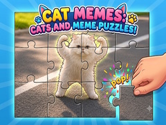 เกม Cat Memes: Cats and Meme Puzzles!