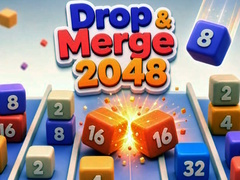เกม Drop & Merge 2048