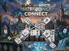 เกม Black and White Mahjong Connect