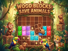 เกม Wood Blocks: Save Animals