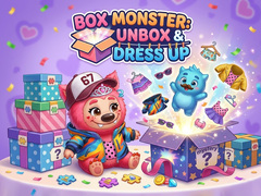 เกม Box Monster: Unbox & Dress Up