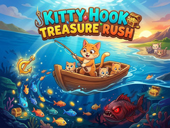 เกม Kitty Hook Treasure Rush