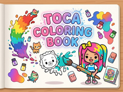 เกม Toca Coloring Book