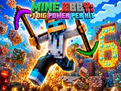 เกม Mine Obby: +1 Dig Power per Hit